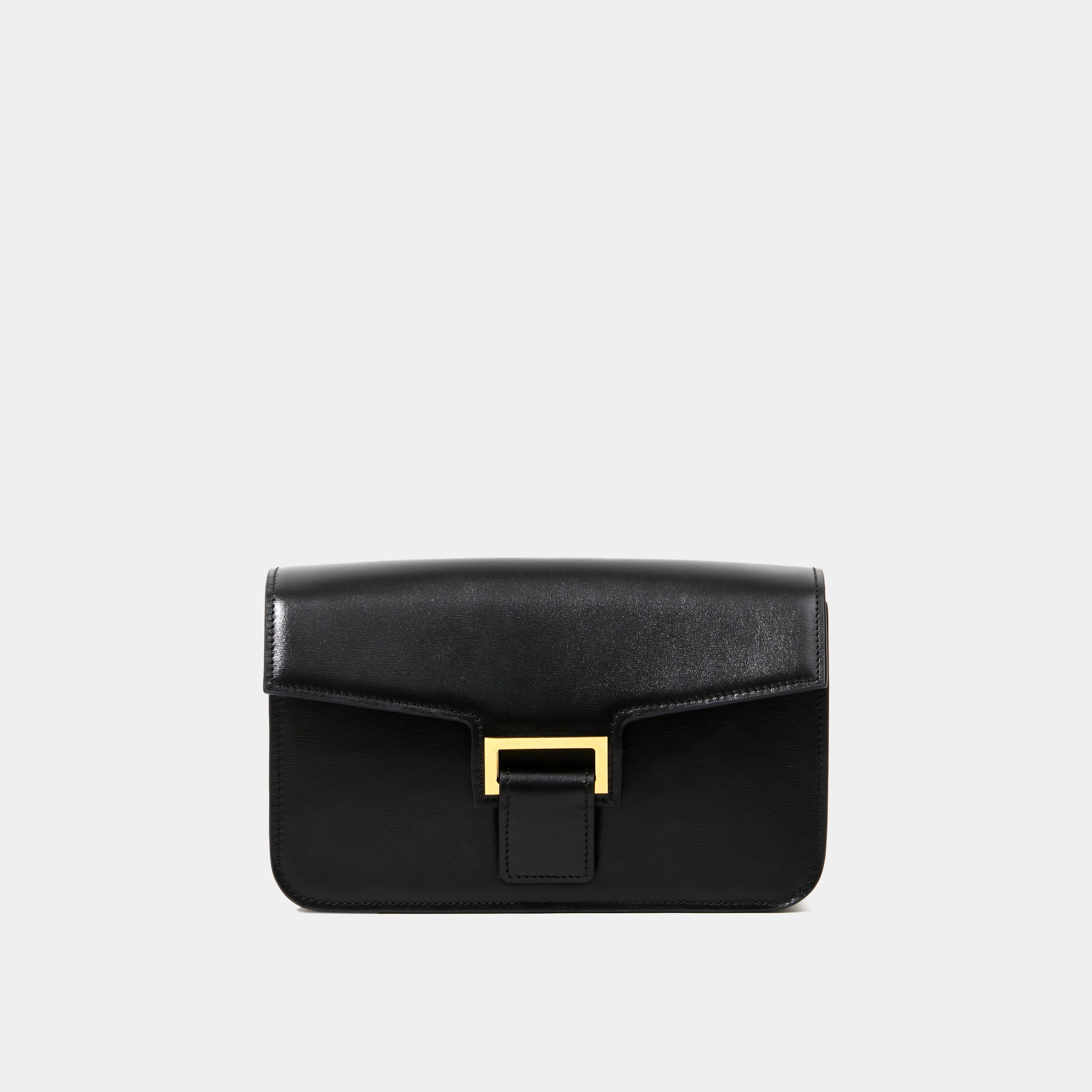 Le Sac Baguette Black Liégé