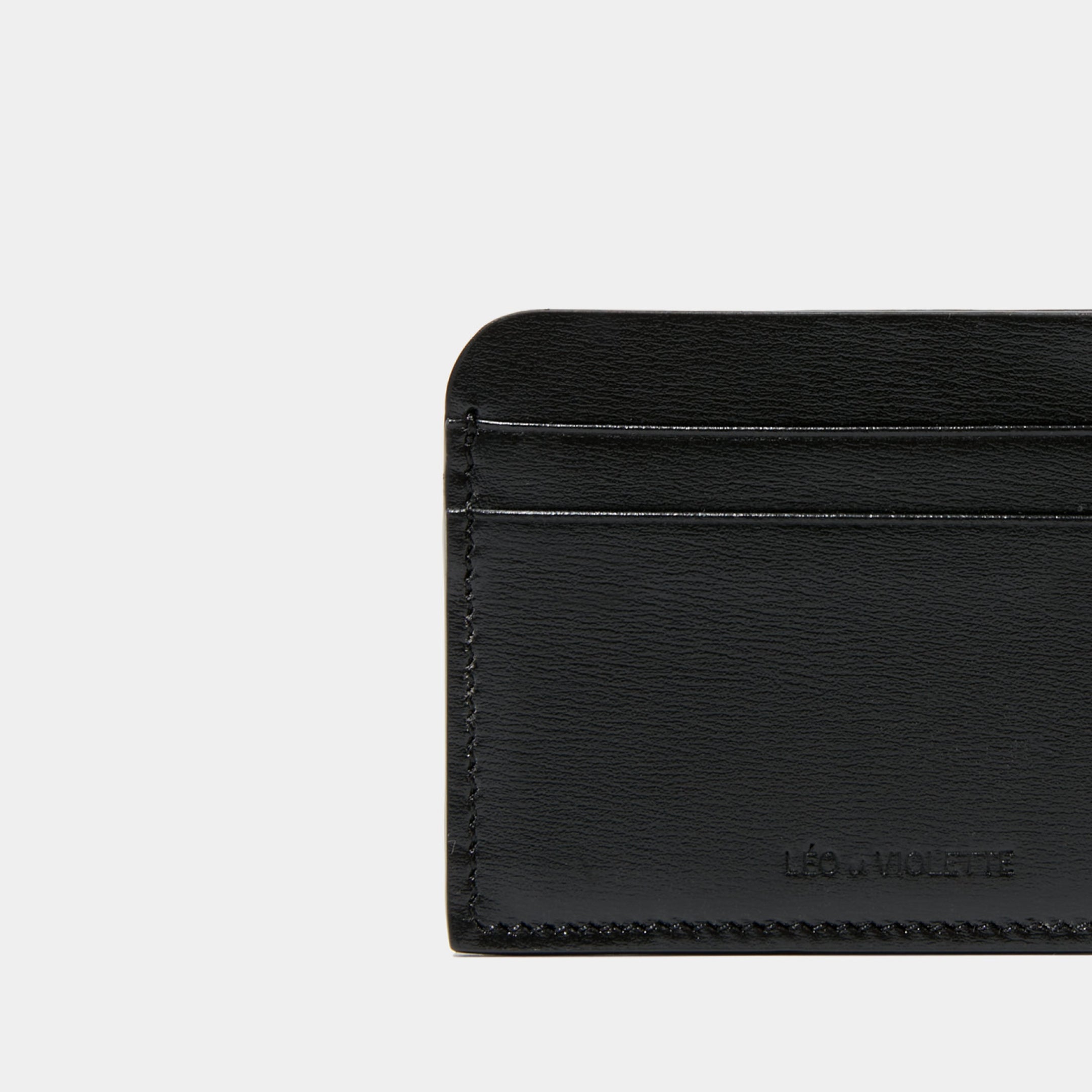 Le Porte-Cartes Black Liégé