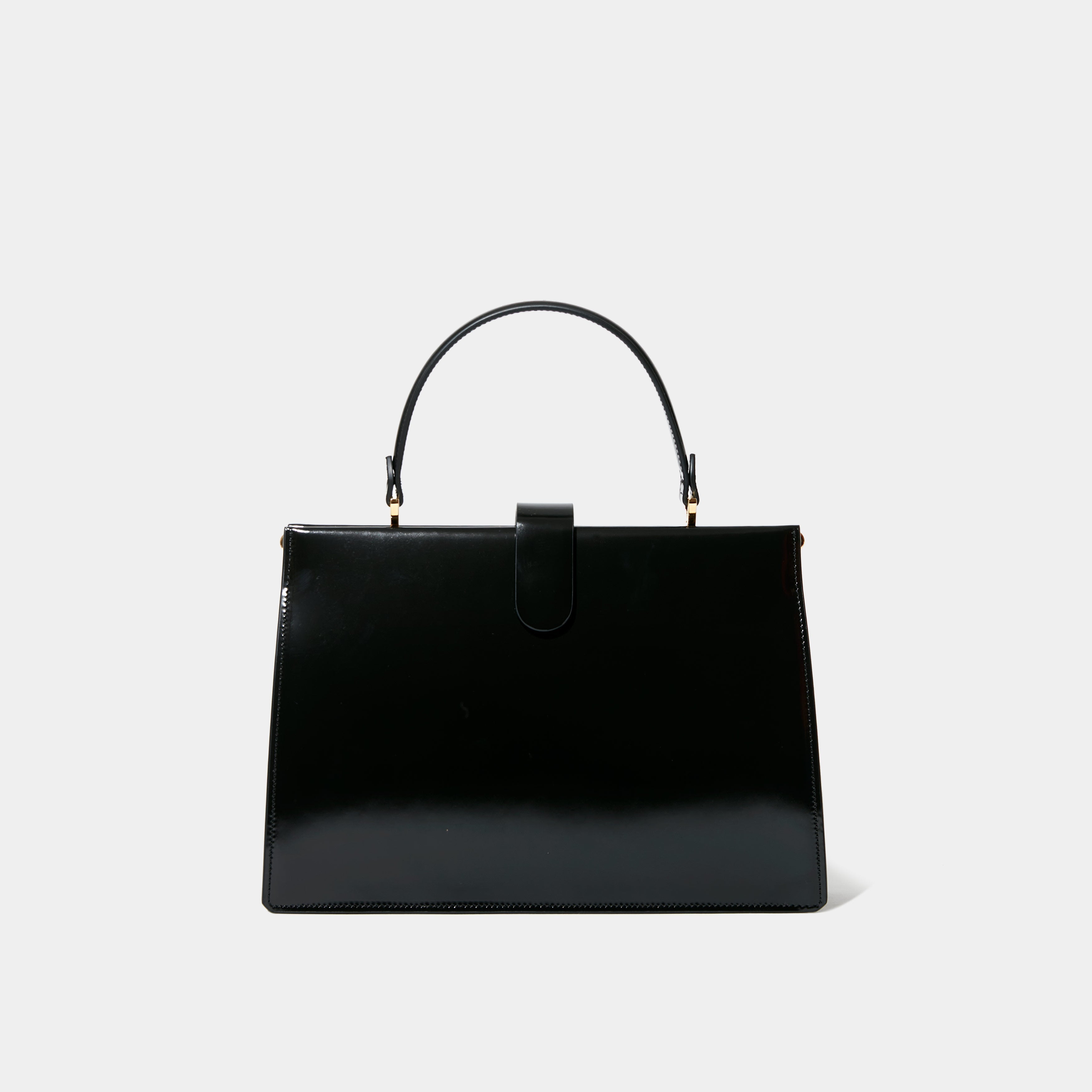 Le sac Elegant 
Black Patent Leather