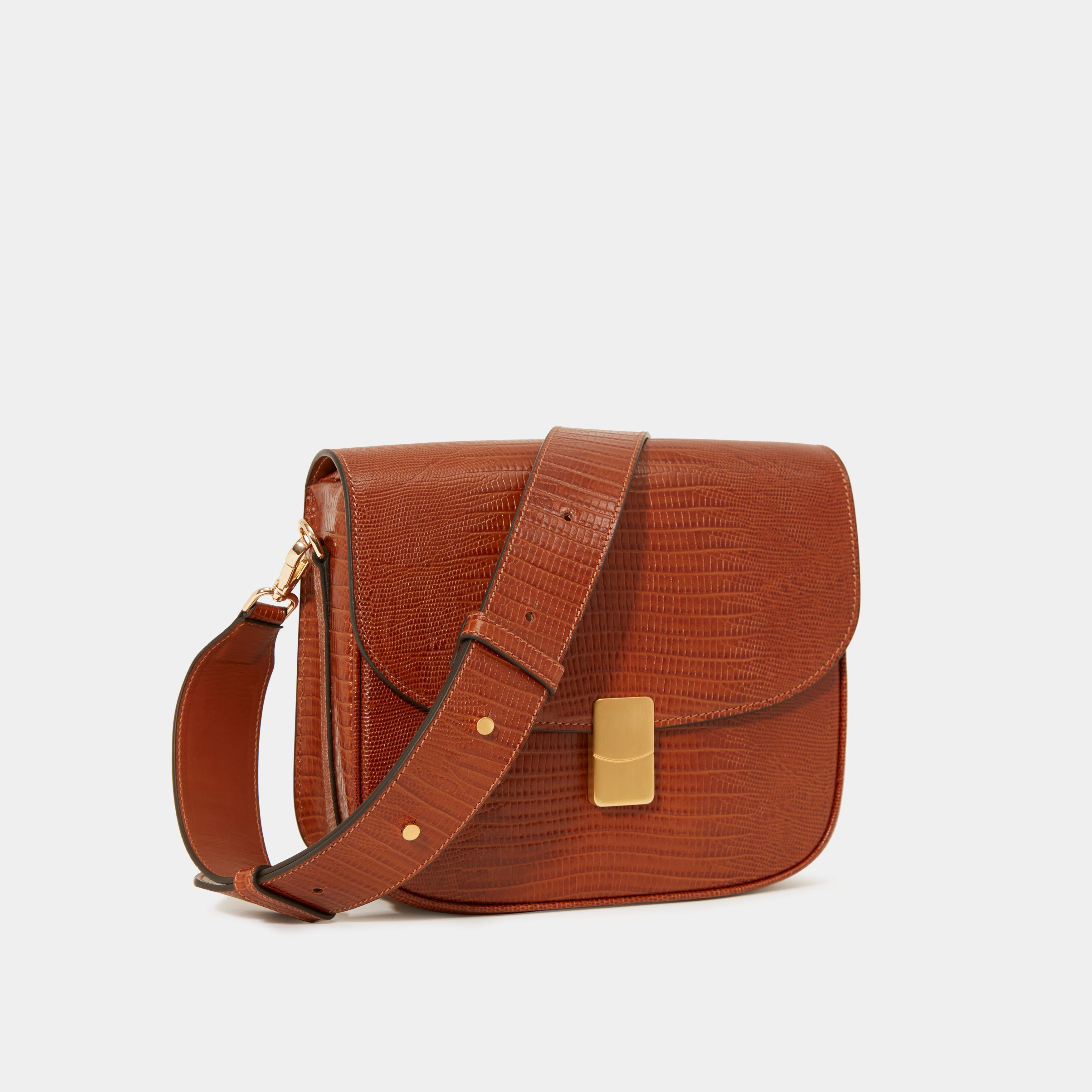 Le Grand Nova Printed Lizard Camel