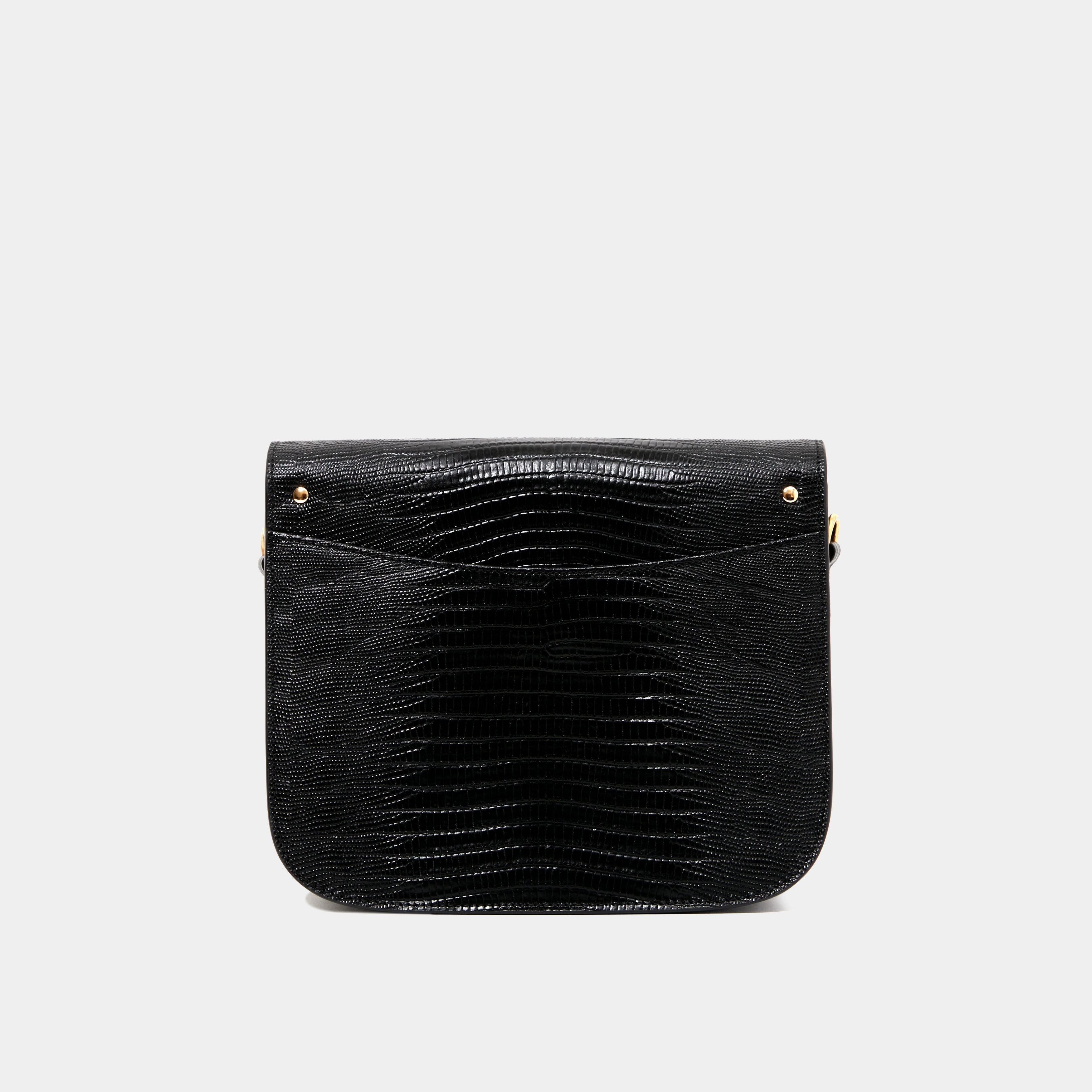 Le Grand Nova Printed Lizard Black