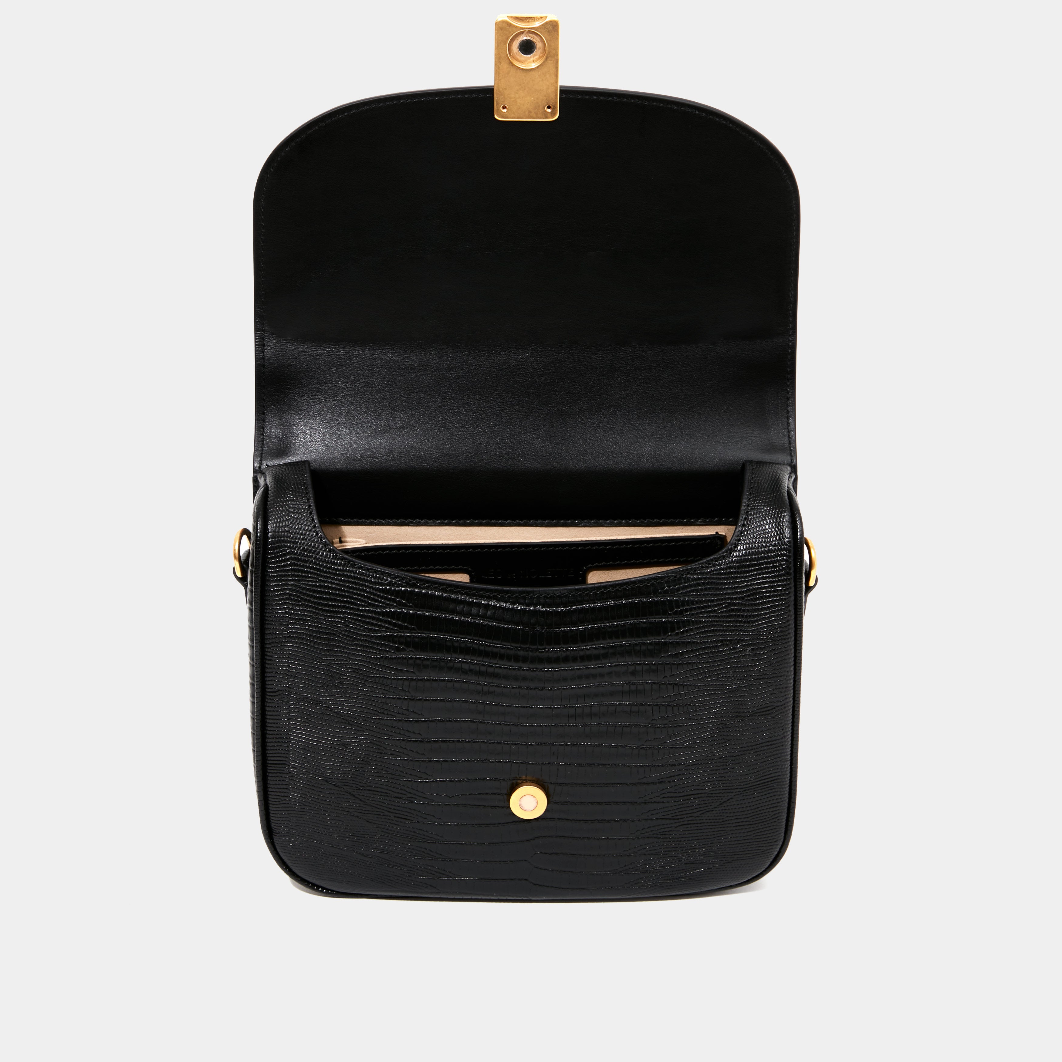 Le Grand Nova Printed Lizard Black