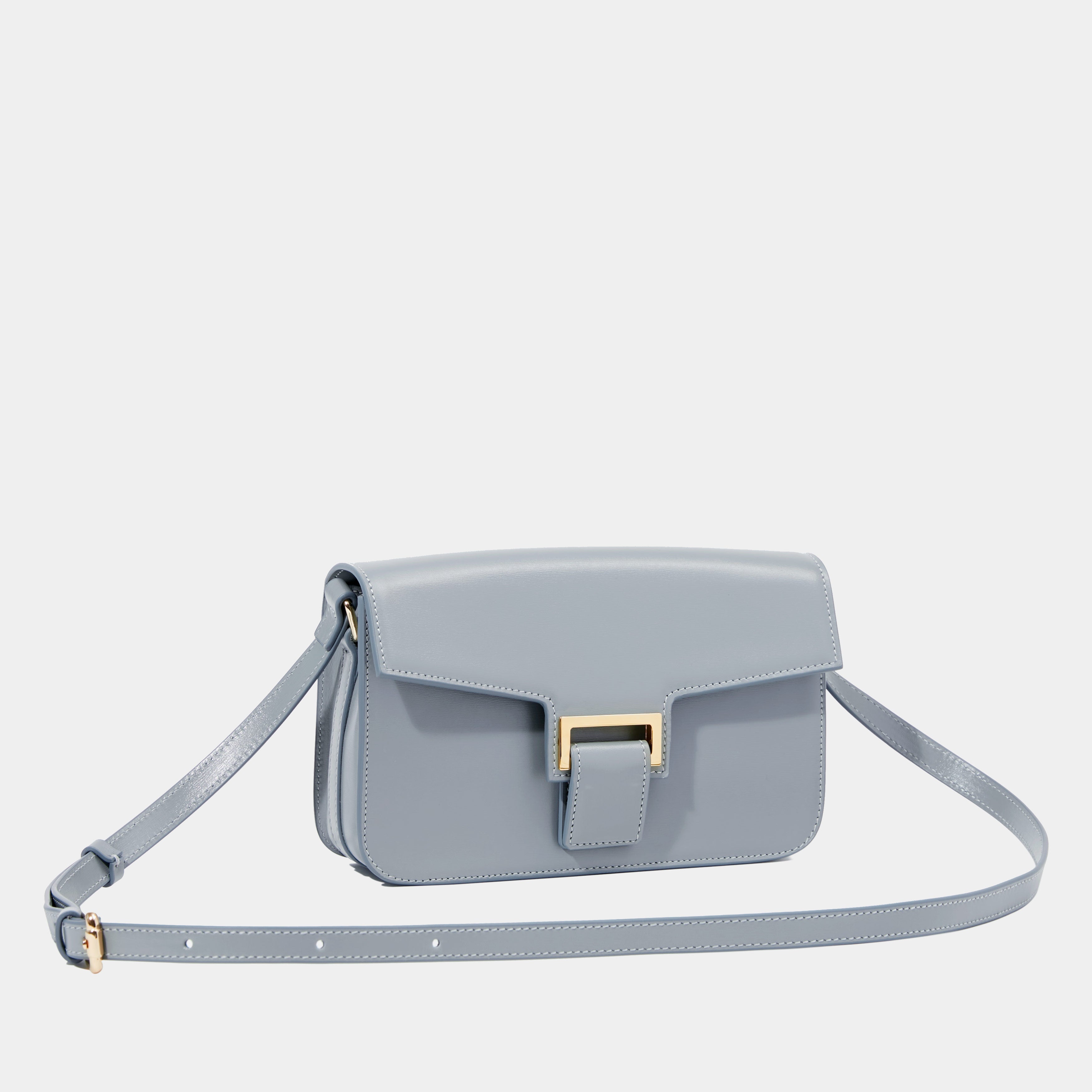Le Sac Baguette Blue Denim Liégé