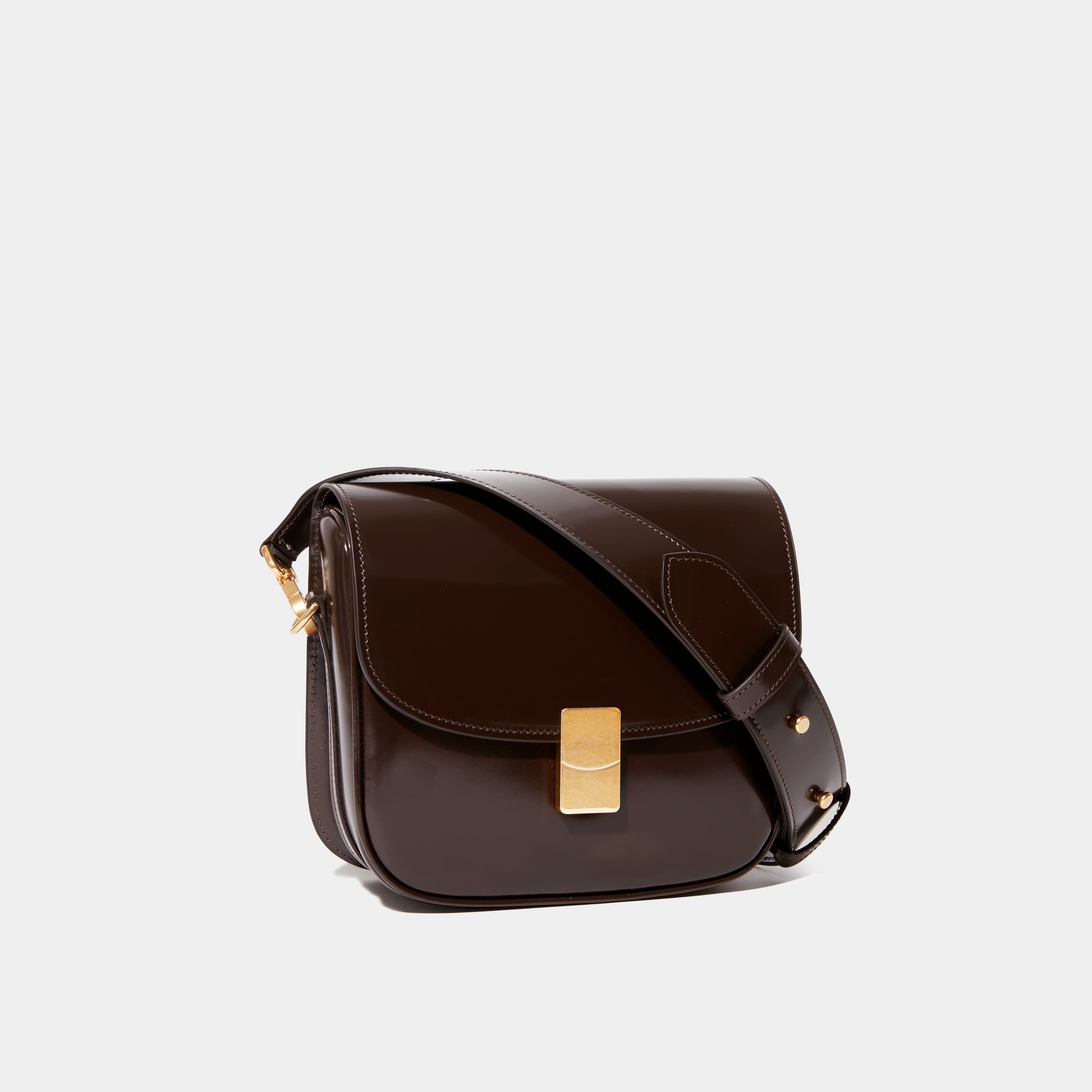 Le Nova Brown Patent Leather