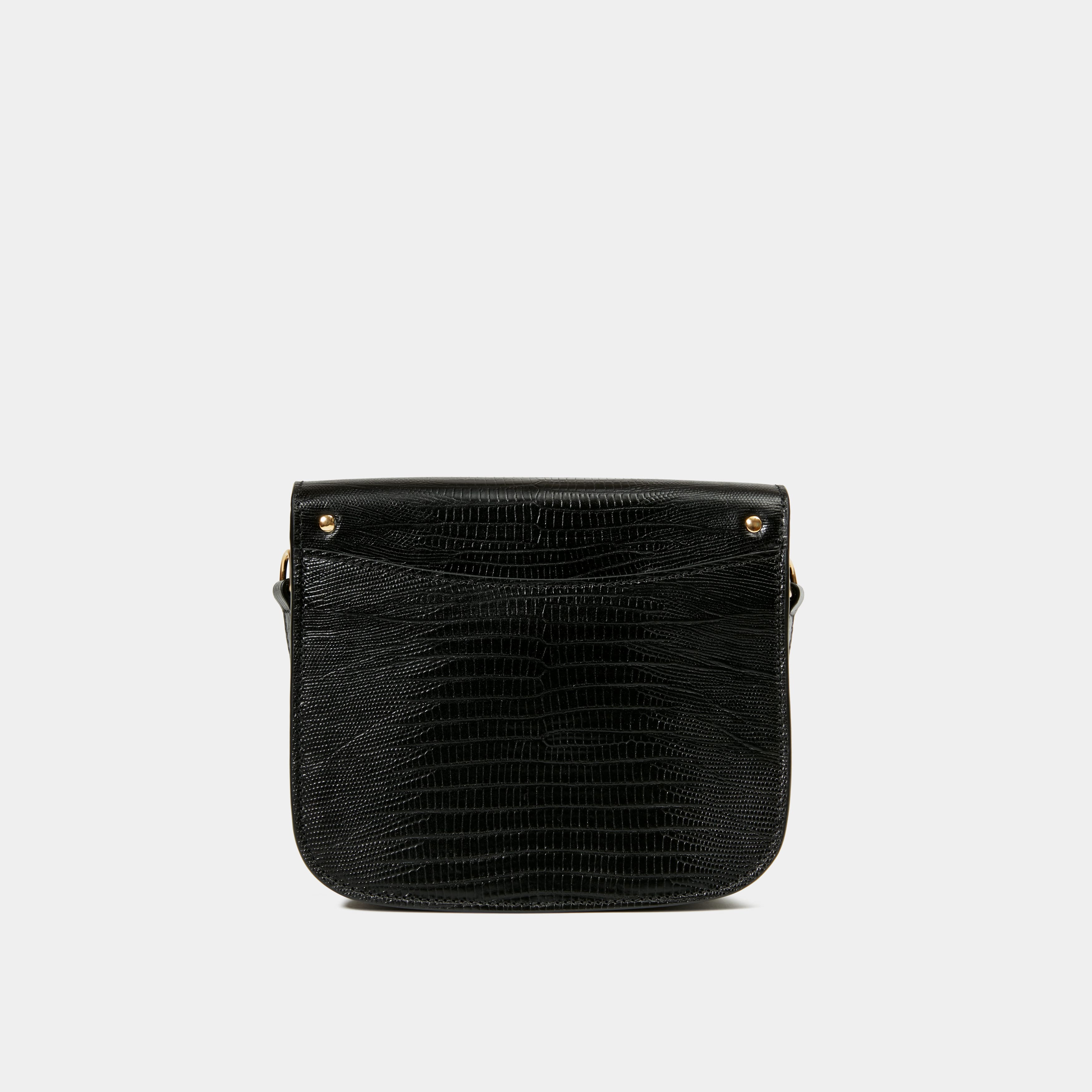 Le Nova Printed Lizard Black