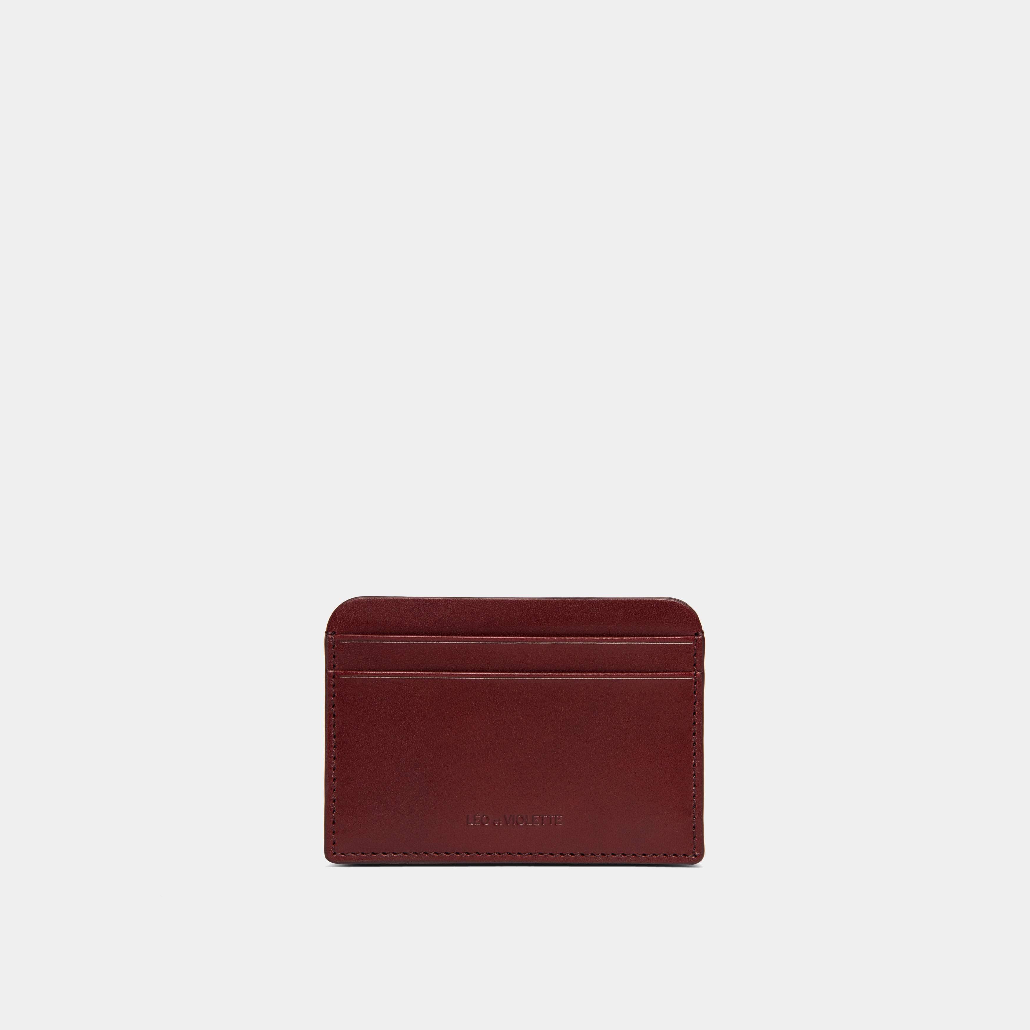 Le Porte-Cartes Burgundy