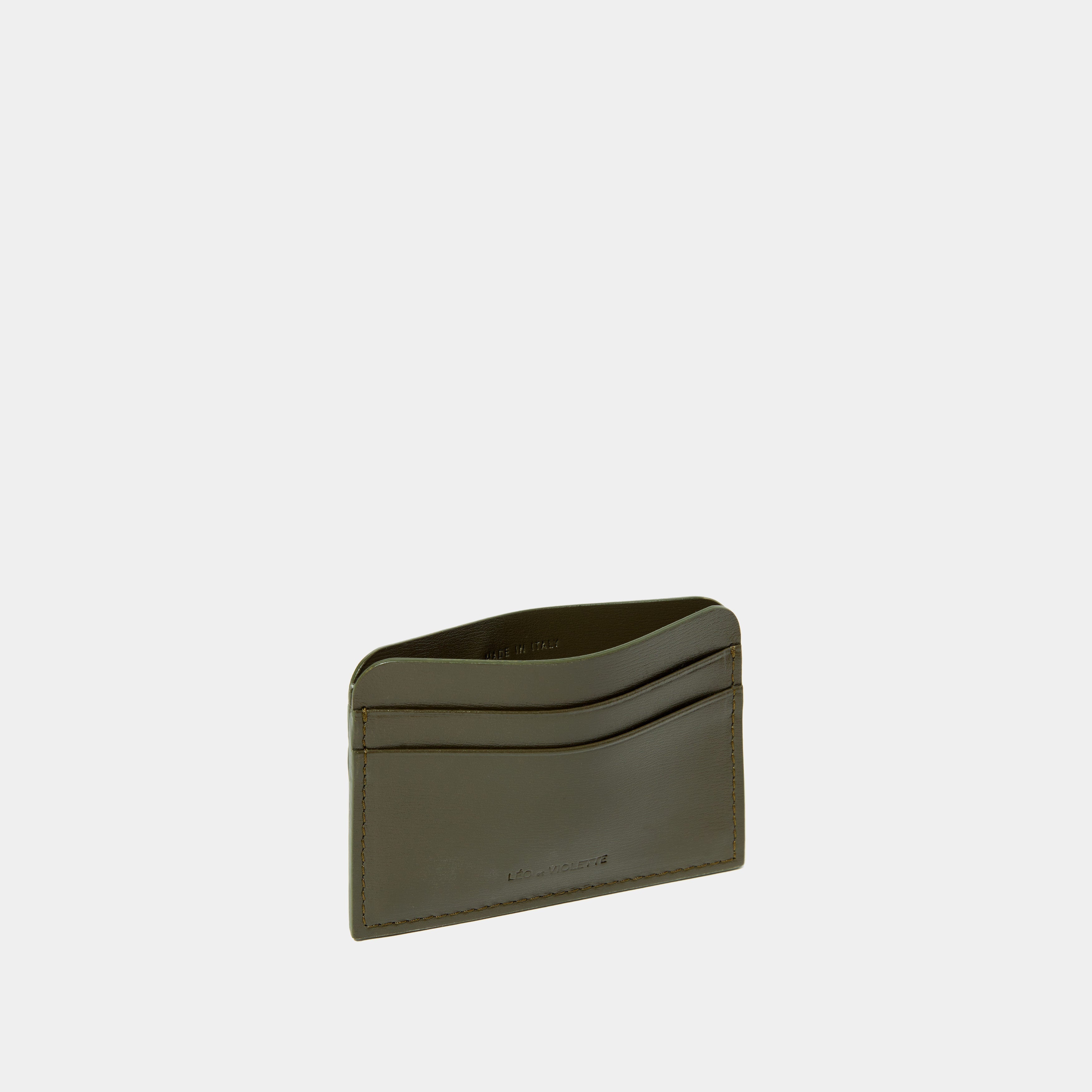 Le Porte-Cartes Khaki Liégé