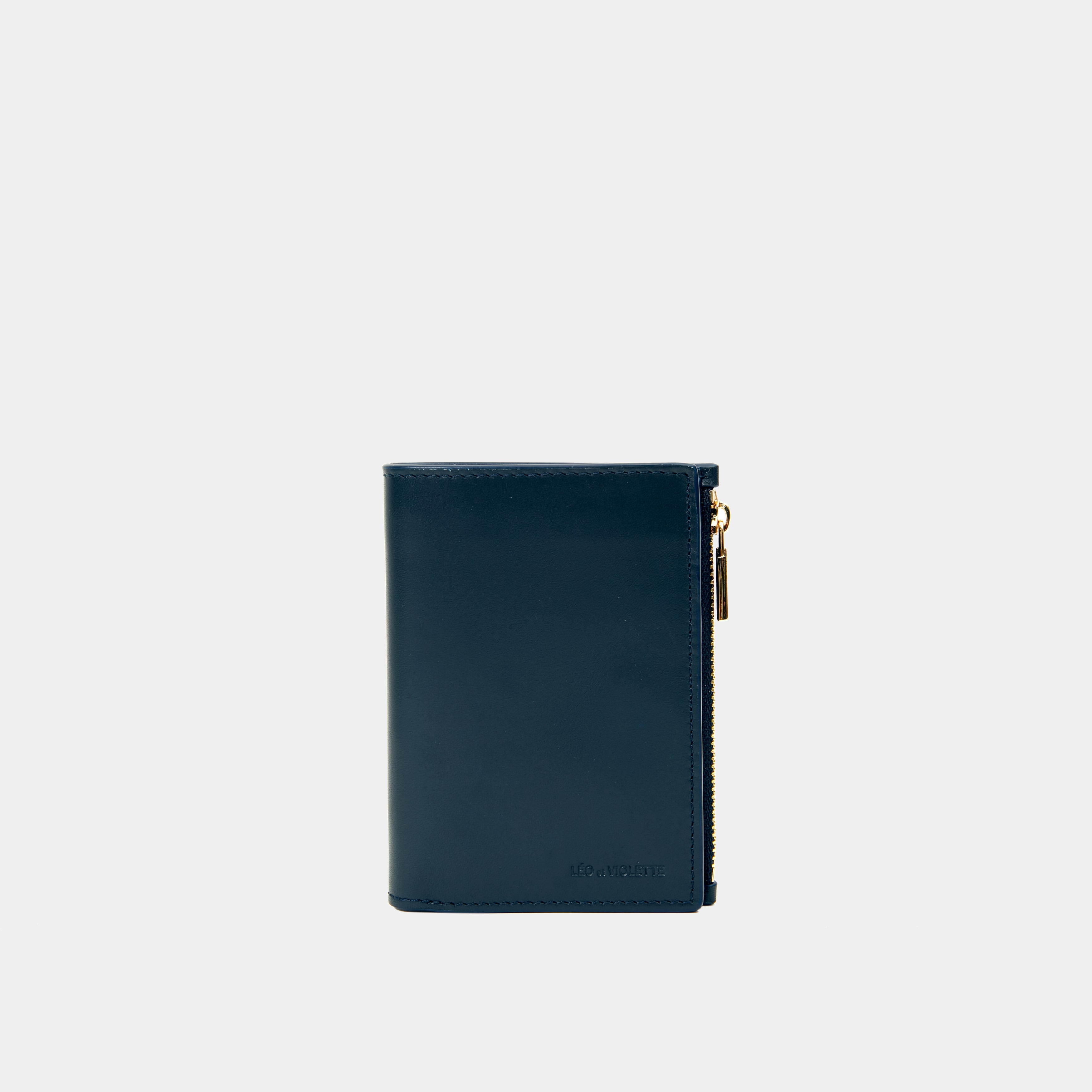 Le Portefeuille Zippé Navy