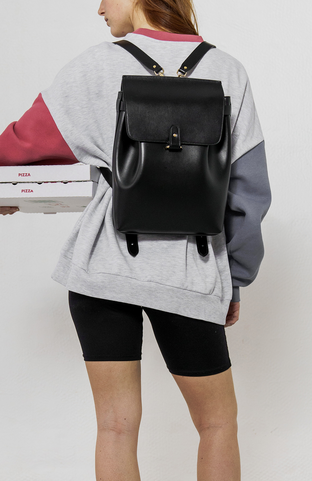 Le Backpack Black Liégé