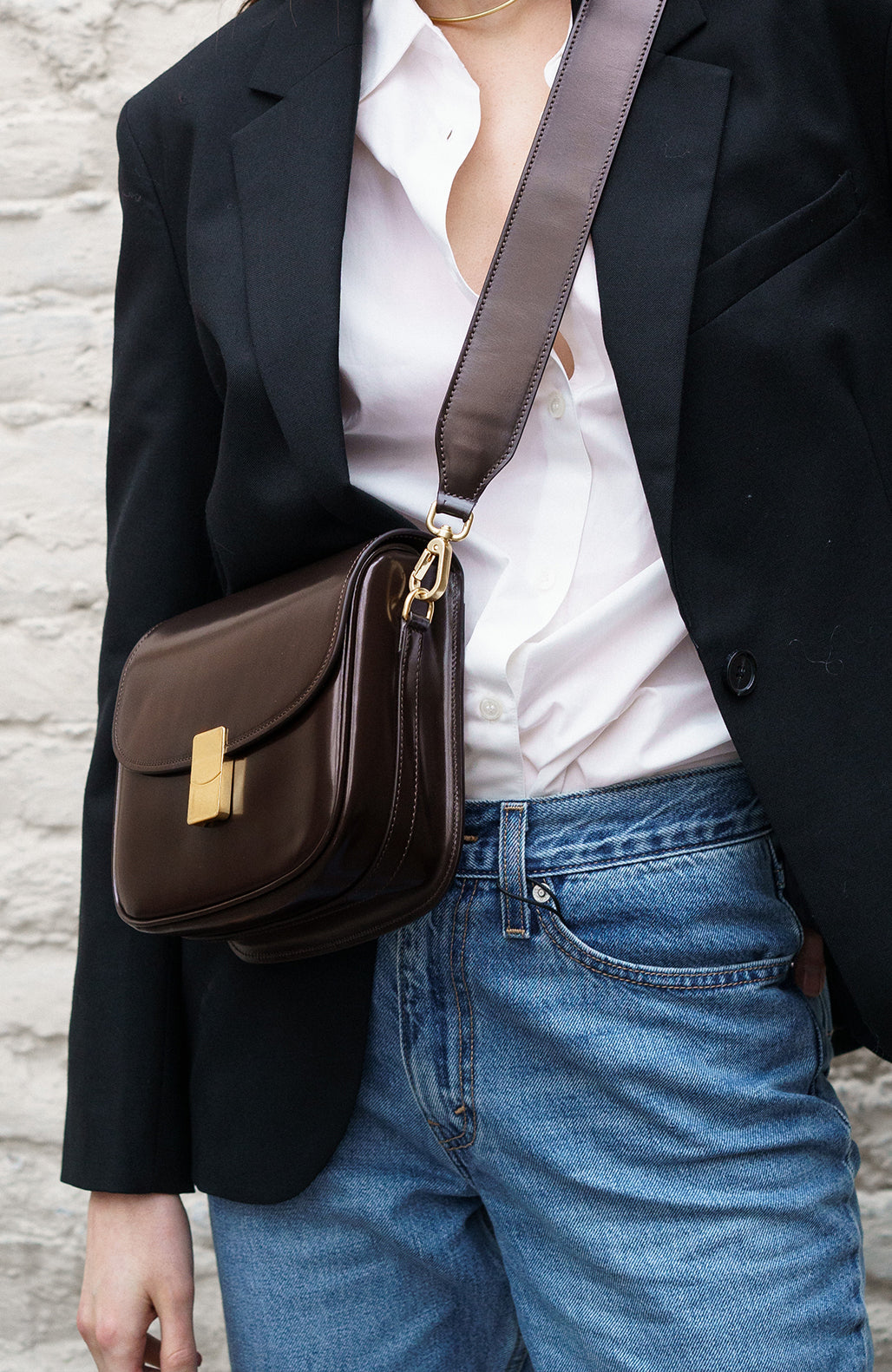 Le Nova Brown Patent Leather