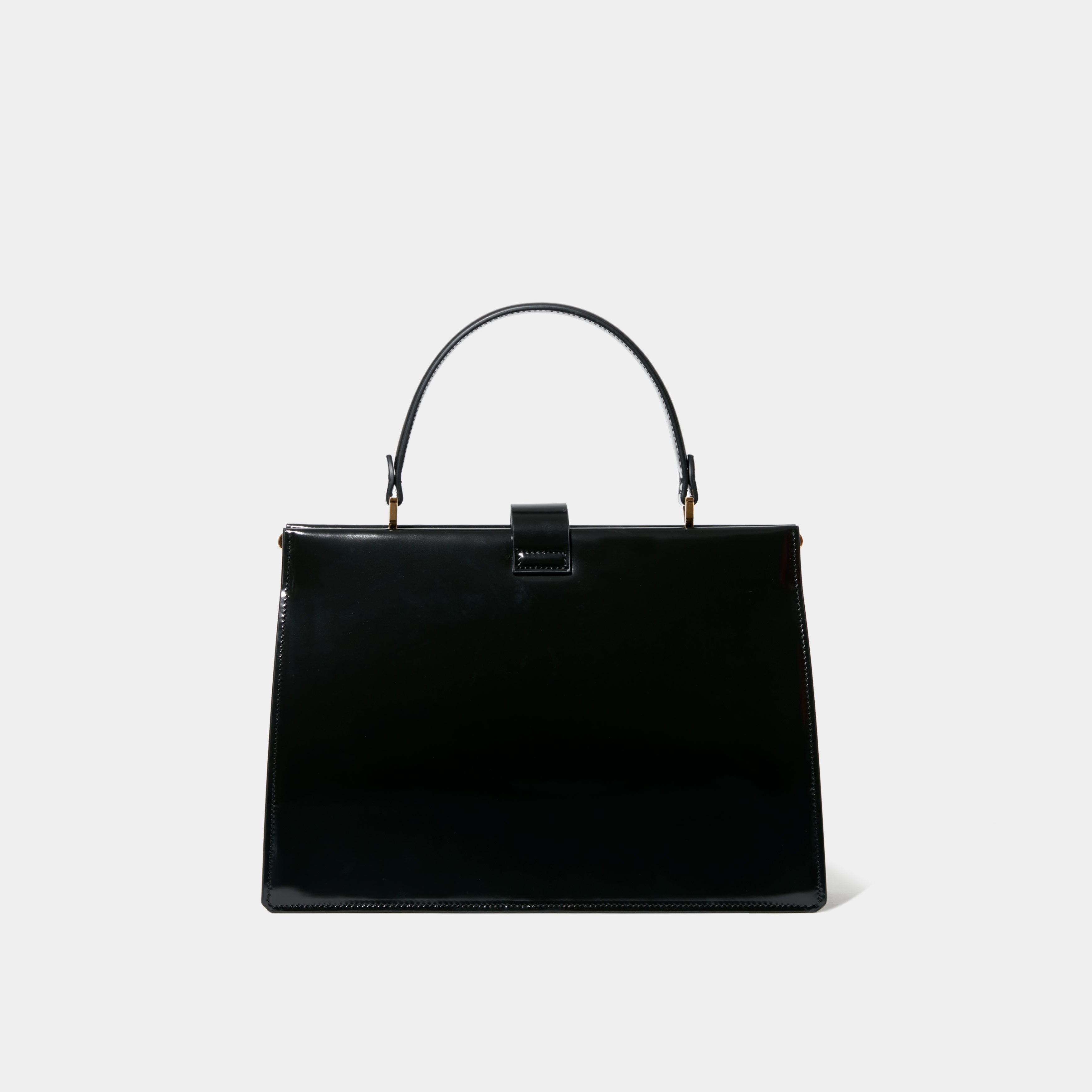 Le sac Elegant 
Black Patent Leather