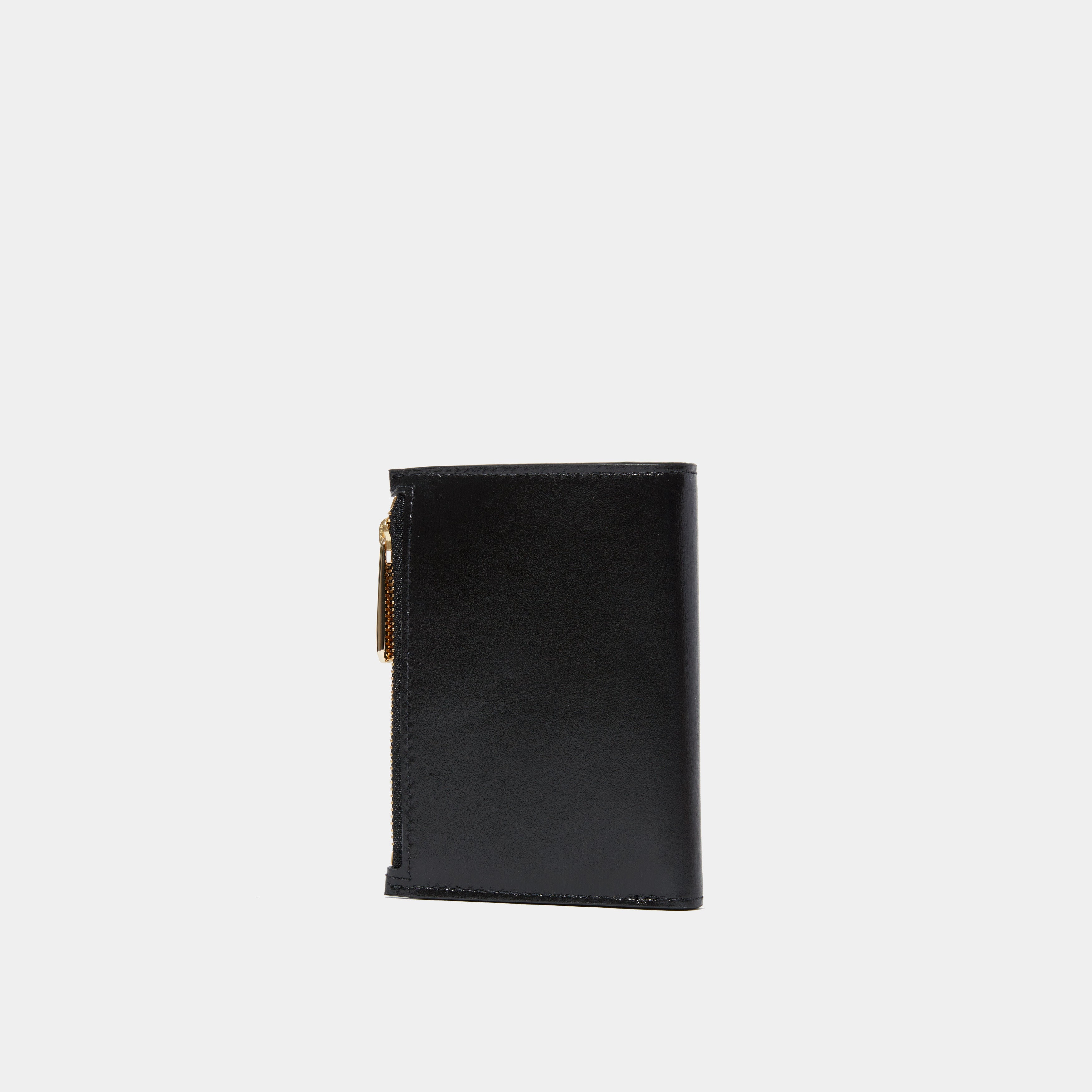 Le Portefeuille Zippé Black Liégé