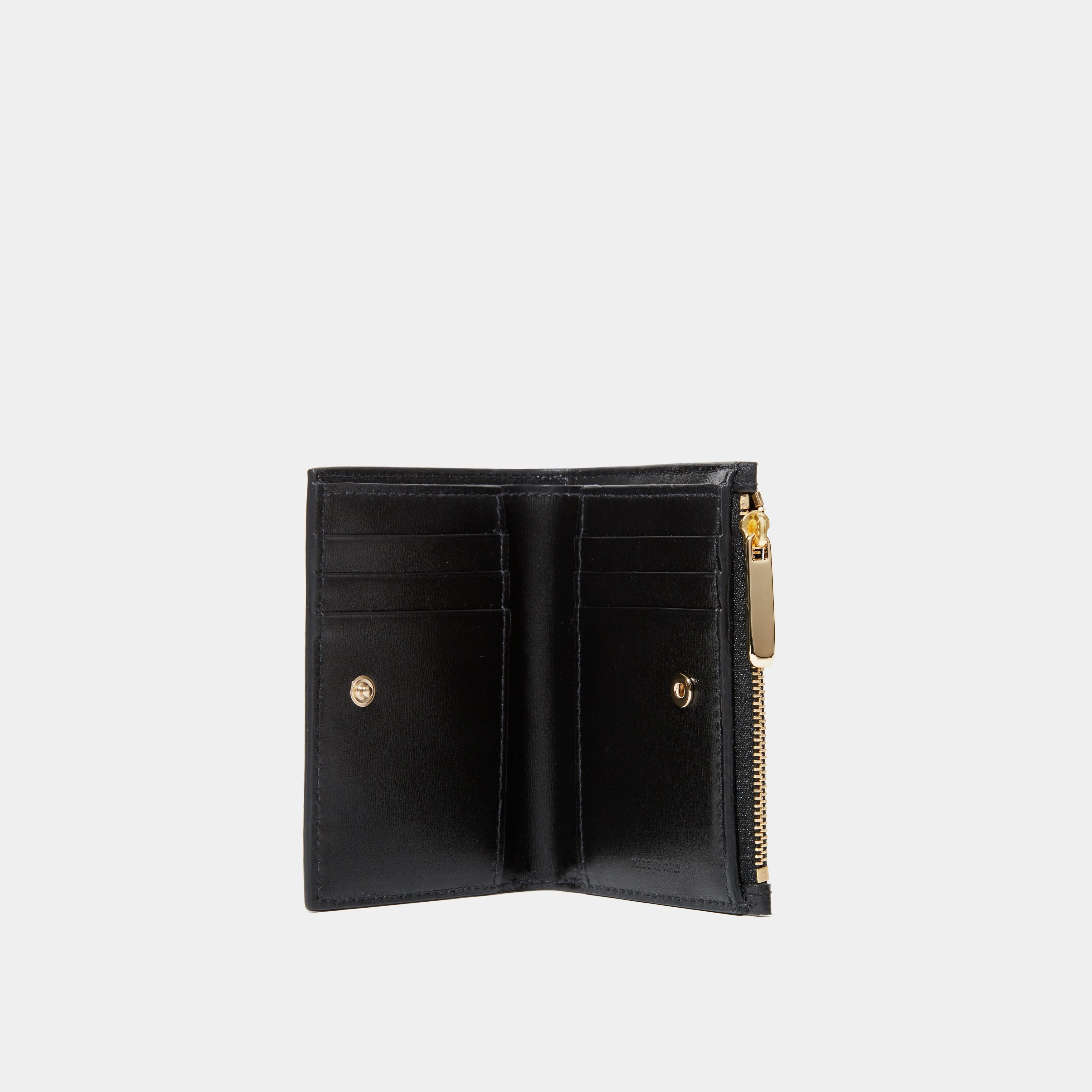 Le Portefeuille Zippé Black Liégé